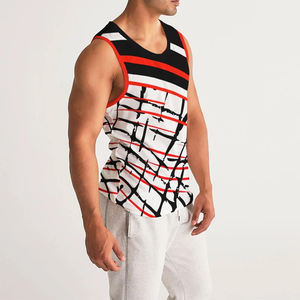 Camiseta Deportiva sin Mangas para Hombre, Diseño Nuevo, Corte Regular, Transpirable, Ligera, de Alta Calidad, para Gimnasio, Poliéster/Algodón - Product Image 2