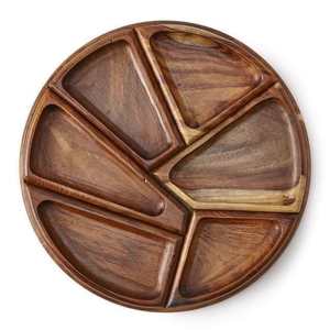 Vente la plus chaude de haute qualité plateau en bois personnalisé décor de cuisine 100% plateau de service en bois naturel - Product Image 5