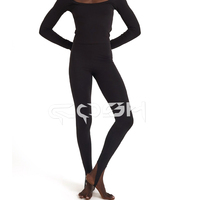 Legging de yoga de haute qualité en maille noire solide avec culotte intégrée, taille élastique, respirant, extensible dans les quatre sens, grande taille pour le yoga et la salle de sport