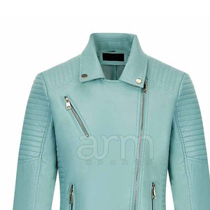 Latest Style Wholesale Windproof Women Leather Jacket Best Selling Waterproof Women Winter Jacket For Online Sale - Product Image 2