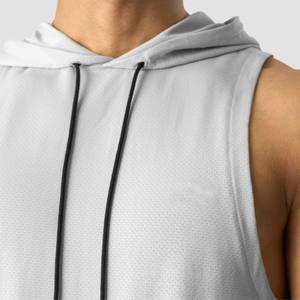 Débardeur à capuche pour homme-Durable et à séchage rapide, adapté aux entraînements intenses et aux routines de fitness - Product Image 6