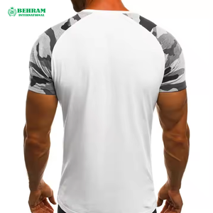 T-shirt unisexe de haute qualité pour l'été, col rond large, manches courtes, surdimensionné, pour homme, 220 g/m², polyester/coton, écologique - Product Image 3
