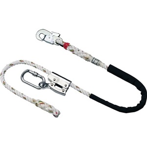 <b>Polyester</b> <b>Lanyard</b> MASI MA4 EN358 EN795 Class B PSA Category III Steel 2m Length - Product Image 1