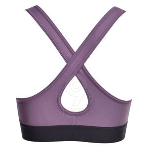 Wholesale Seamless Sports <b>Bra</b> OEM Custom <b>Padded</b> & Breathable Fitness Gym Yoga Wear for Workout & Exercise - Product Image 3