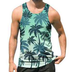 Confortable hommes Sublimation débardeur respirant vente chaude léger pas cher taux Sublimation débardeur avec dans les dernières conceptions - Product Image 1