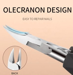 กรรไกรตัดเล็บ anaif สแตนเลสแบบสปริงคู่สำหรับนิ้ว - Product Image 2