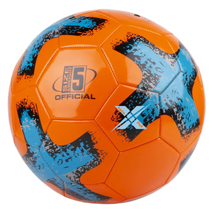 ลูกฟุตบอลหนัง PU แบบสั่งทำพิมพ์ทำจากยางทำจากยางวัสดุ PU มีความทนทาน - Product Image 1