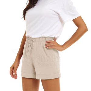Shorts décontractés pour femmes de la meilleure qualité directement de l'usine Vente en ligne Shorts en coton pour femmes - Product Image 1