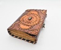 Acheter indien fait à la main Vintage Hocus Pocus livre sorts cuir Journal mauvais œil journal sorcière accessoires Spellbook blanc horreur cahier