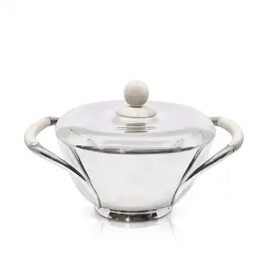 Cacerola Clásica de Acero Inoxidable Resistente con Interior Antiadherente para Uso Diario |   Resistente a la oxidación y fácil de mantener - Product Image 2