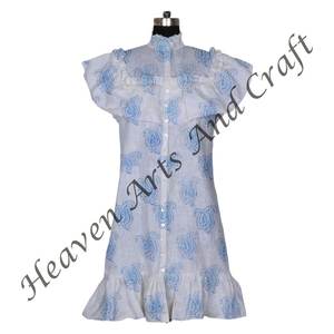 2025 nuevo estilo de impresión 100% algodón bloque estampado Top para mujer moda Tops cintura manga corta estilo tanque camiseta manga corta - Product Image 4