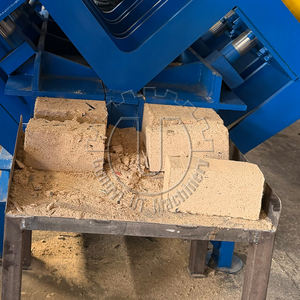 Automatic Industrial Hydraulic Coco Peat Briquette <b>Press</b> <b>Machine</b> High Density High PLC Core Components for Horticulture - Product Image 5