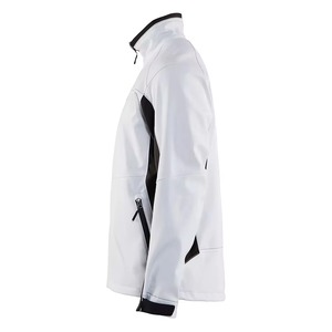 Chaqueta Softshell para Hombre al por Mayor, Impermeable, Transpirable, con Cierre, Estampado Personalizado, Servicio OEM al por Mayor - Product Image 5