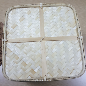 Meilleure Collection Organisateur de rangement en bambou et rotin Panier de rangement Personnaliser la couleur Autres décorations pour la maison - Product Image 5