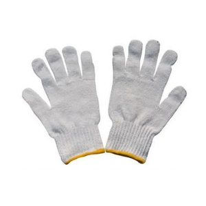 Nouveaux derniers gants de travail à la main en coton blanc naturel de calibre 10 pour hommes et femmes de haute qualité pour Gardining - Product Image 3