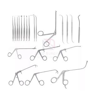 Ensemble d'instruments chirurgicaux réutilisables en acier inoxydable pour interventions sinusales |   Kit chirurgical ORL professionnel |   Vente en gros - Product Image 2