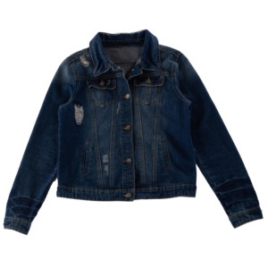 Haute qualité décontracté brodé femme vestes hauts à la mode manteau vêtements d'extérieur bleu à manches longues grande taille veste en jean - Product Image 2