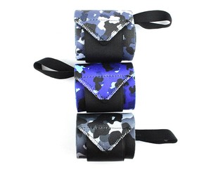 Muñequeras de gimnasio personalizadas para entrenamiento cruzado de levantamiento de pesas y muñequeras de servicio pesado - Product Image 2