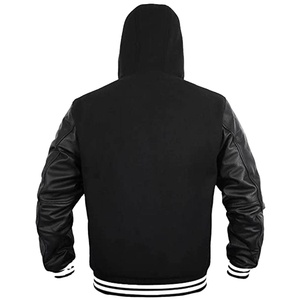 แจ็กเก็ตเบสบอลขนแกะสำหรับผู้ชาย2026แจ็คเก็ตฤดูหนาวสไตล์เท่ออกแบบได้ตามที่ต้องการ - Product Image 2