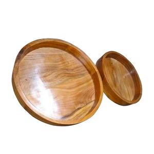 Lot de 3 plateaux en bois pour petit-déjeuner et serveur de nourriture d'occasion pour la restauration pour la cuisine - Product Image 6