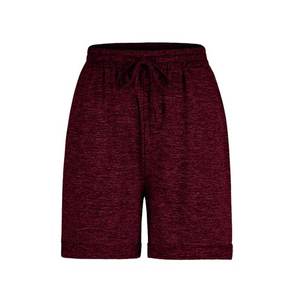 Shorts Bermuda Deportivos Transpirables de Lona para Mujer Joven, Cintura Media, Ropa Deportiva Suave y Cómoda con Bolsillos - Product Image 1