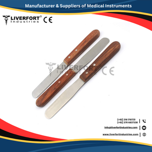 Ensemble de 6 instruments médicaux chirurgicaux dentaires certifiés CE Spatule de mélange à aligner en plastique Manche en bois Source d'alimentation manuelle - Product Image 4