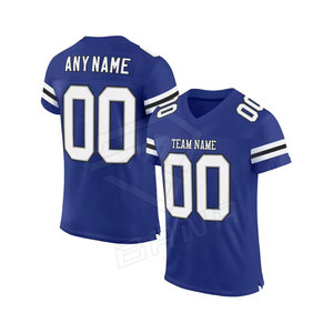 Camisetas de Fútbol Americano Personalizadas al por Mayor, Talla Grande XL, Transpirables, de Poliéster, Manga Corta, para Adultos, Precio Bajo - Product Image 4