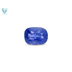 พลอยไพลินสีน้ำเงินทรงรีธรรมชาติ 4.21 กะรัต แบบเม็ดเดี่ยว (8 มม.) - Product Image 1