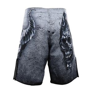 Hombres 100% Spandex \ poliéster hecho OEM Jiu JitSu Kimono Pantalones cortos de MMA para hombres a precio mayorista para venta en línea en precio asequible - Product Image 2