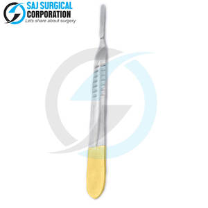 Personnalisé Votre Propre Logo Manche De Scalpel Fabriqué Au Pakistan Manche De Scalpel Meilleure Vente Poignée De Scalpel - Product Image 3