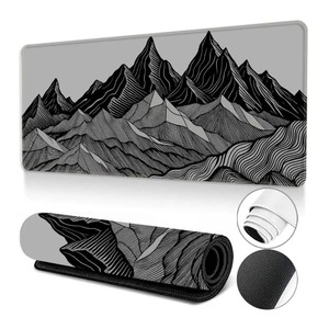 Mouse Pad Gamer FRQ Skull Aquecido Ecológico Grande <span class=keywords><strong>Neon</strong></span> com Base de Borracha Antiderrapante 31.5x11.8 Polegadas para Escritório e Casa - Product Image 3