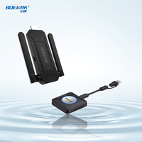Kit de transmisor y receptor de video inalámbrico 4K Extensor de señal de alta velocidad de doble banda 2,4/5GHz para monitores, pantallas y pantallas