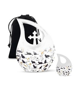 Grossiste Urnes personnalisées pour adulte maman et papa Grandes urnes pour cendres humaines Urnes imprimées de taille personnalisée - Product Image 1