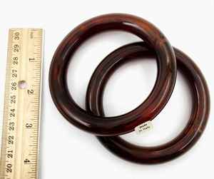 Elegantes brazaletes de resina hechos a mano con flores secas reales, joyería inspirada en la naturaleza - Product Image 3