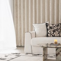 Rideau occultant jacquard chenille 70-90% polyester, doux, thermique, isolant, moderne et minimaliste, pour chambre et salon, toutes saisons