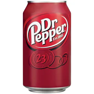 Wholesale 355ml Dr Pepper Cherry Soda Carbonated Soft Drinks with Flavor Buy Dr Pepper Cherry