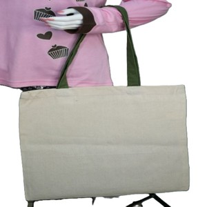 Bolsa de Mano de Lona de Algodón Reutilizable con Logotipo Personalizado para Estudiantes, Nueva, en Oferta, con Cierre de Cremallera, Lista para Viajar a la Playa, Estilo Japonés - Product Image 6