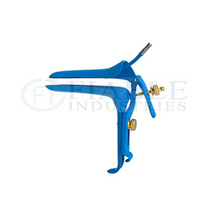 Weisman tái sử dụng thiết bị y tế thép không gỉ âm đạo mỏ vịt bên trái mở điện nguồn nhựa kẹp kẹp - Product Image 1