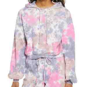 Custom <b>Sublimation</b> Printed women's <b>hoodies</b> Knitted Y2K Hip Hop style breathable patch work <b>hoodies</b> for women Custom Logo OEM - Product Image 5