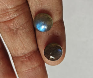 ทำด้วยมือพลอยลาบราดอไรต์ธรรมชาติทรงหลวม10มม. สำหรับชุดเครื่องประดับสำหรับขายส่ง - Product Image 4