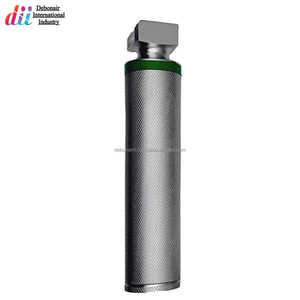 Ensemble de Laryngoscope McCoy réutilisable avec lames à pointe flexible de tailles 1 2 3 et manche moyen certifié CE et marque privée OEM disponible - Product Image 4
