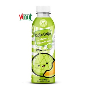 Boisson au jus de Melon Cojo Cojo avec Nata de coco, sans sucre ajouté, emballage personnalisé, vente en gros, 500ml - Product Image 1
