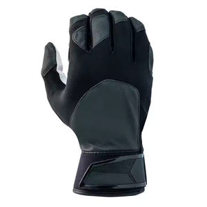 Gants de baseball professionnels en cuir uni, respirants, anti-plis, séchage rapide, personnalisés pour jeunes, compatibles écran tactile – Vente en gros - Product Image 1