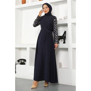 Vestido Casual con Detalle de Volantes 100% Poliéster Mega Merchant - Product Image 1