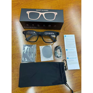 Lunettes Intelligentes Premium Fiables en Gros avec Commande Vocale, Fonction d'Appel Téléphonique, Chargement Type C, Microphone, Monture en Plastique et Titane - Product Image 1