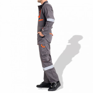 Design Your Own Logo Breathable High Vis Safety Coverall Customized Color Best Quality New Arrival Made Pakistan Nylon/Polyester - Product Image 2