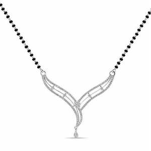 NOVAMART Fine Zarkan 925 <b>Silver</b> <b>Crown</b> Mangalsutra Cultural Collectible Jewelry Wholesale Export - Product Image 3
