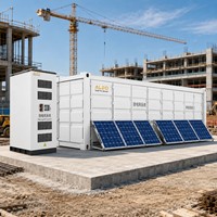 Contenedor ESS para Microredes de 200/250KW con PCS y Sistema de Baterías de Iones de Litio LiFePO4, Sistema de Almacenamiento de Energía Fuera de la Red