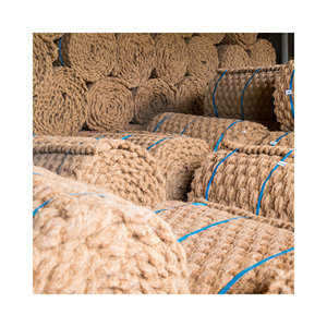 Alfombrillas de fibra de coco natural ecológicas al por mayor de alta calidad hechas en Vietnam Embalaje por rollos - Product Image 4