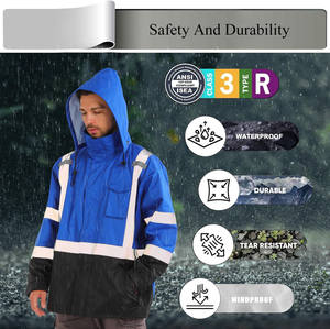 Boomletcorp Vestes de travail réfléchissantes de sécurité haute visibilité Conception personnalisée pour femmes Meilleure vente Vestes de travail de sécurité réfléchissantes de qualité supérieure. - Product Image 5